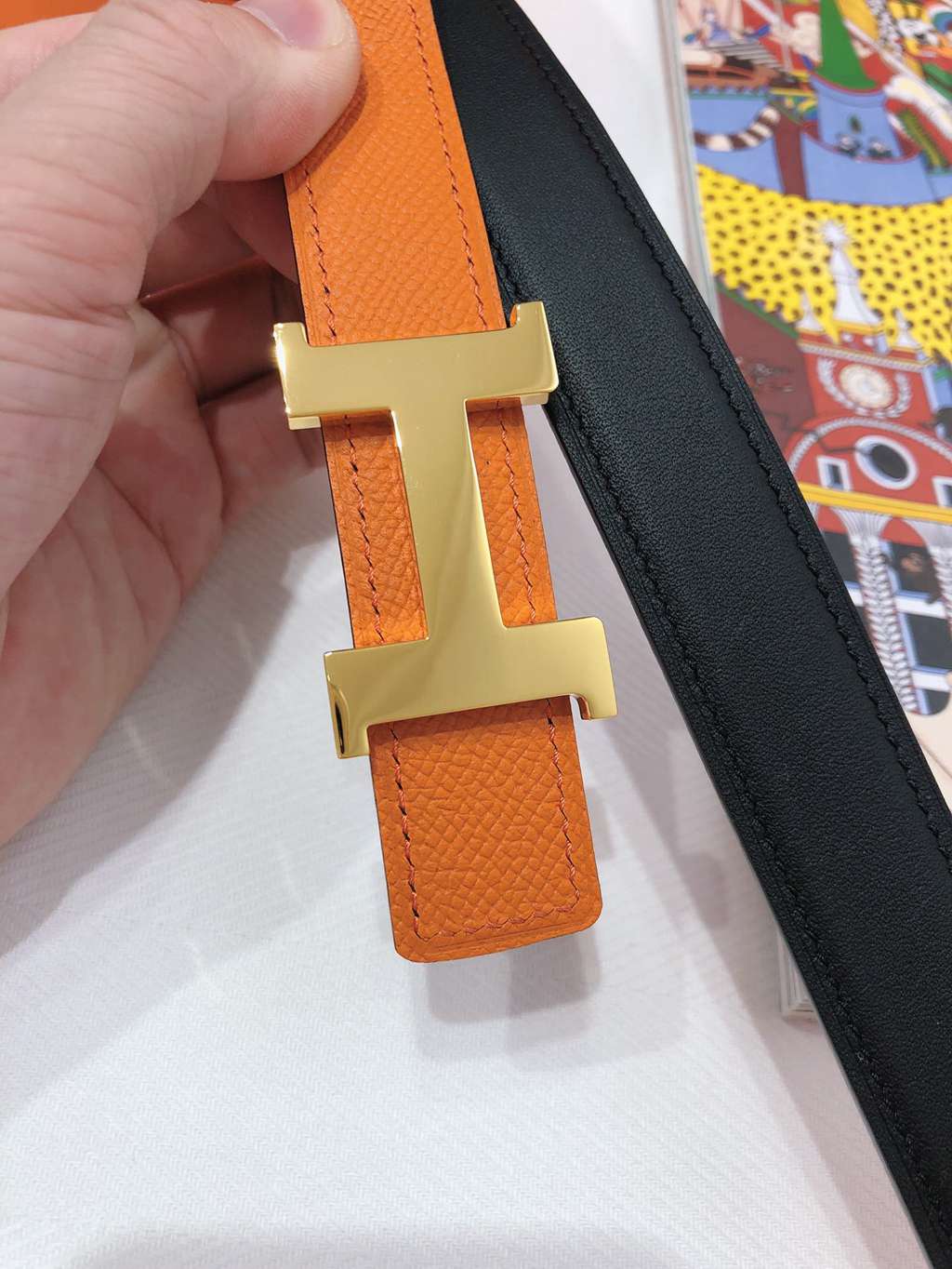 H**mes belts 24mm